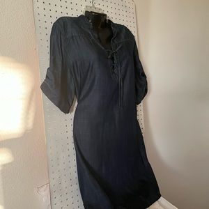 Chelsea and Theodore 100% Tencil Denim Dress XL